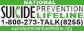 Link - Suicide Prevention Lifeline Website